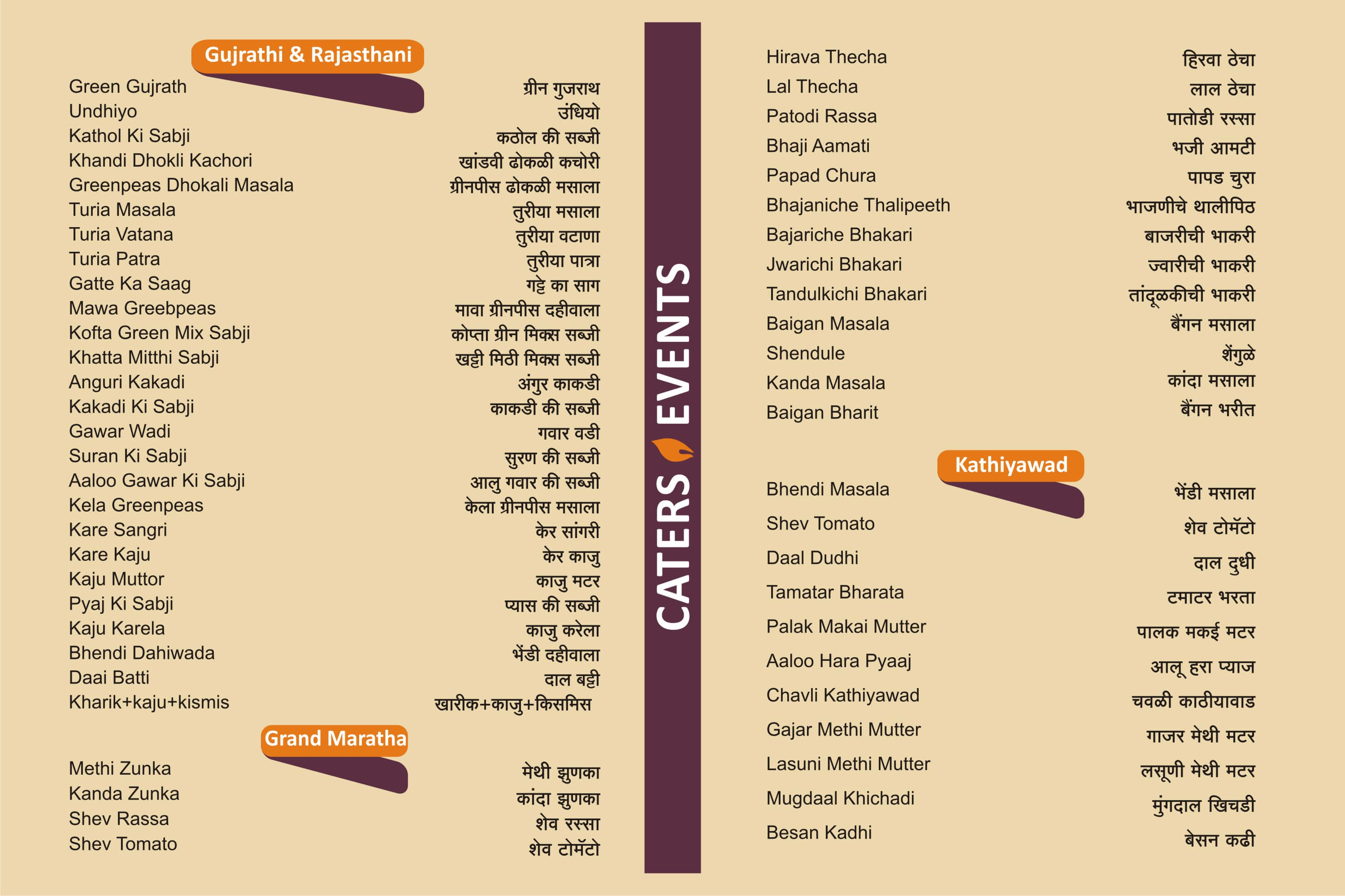 Menu 9