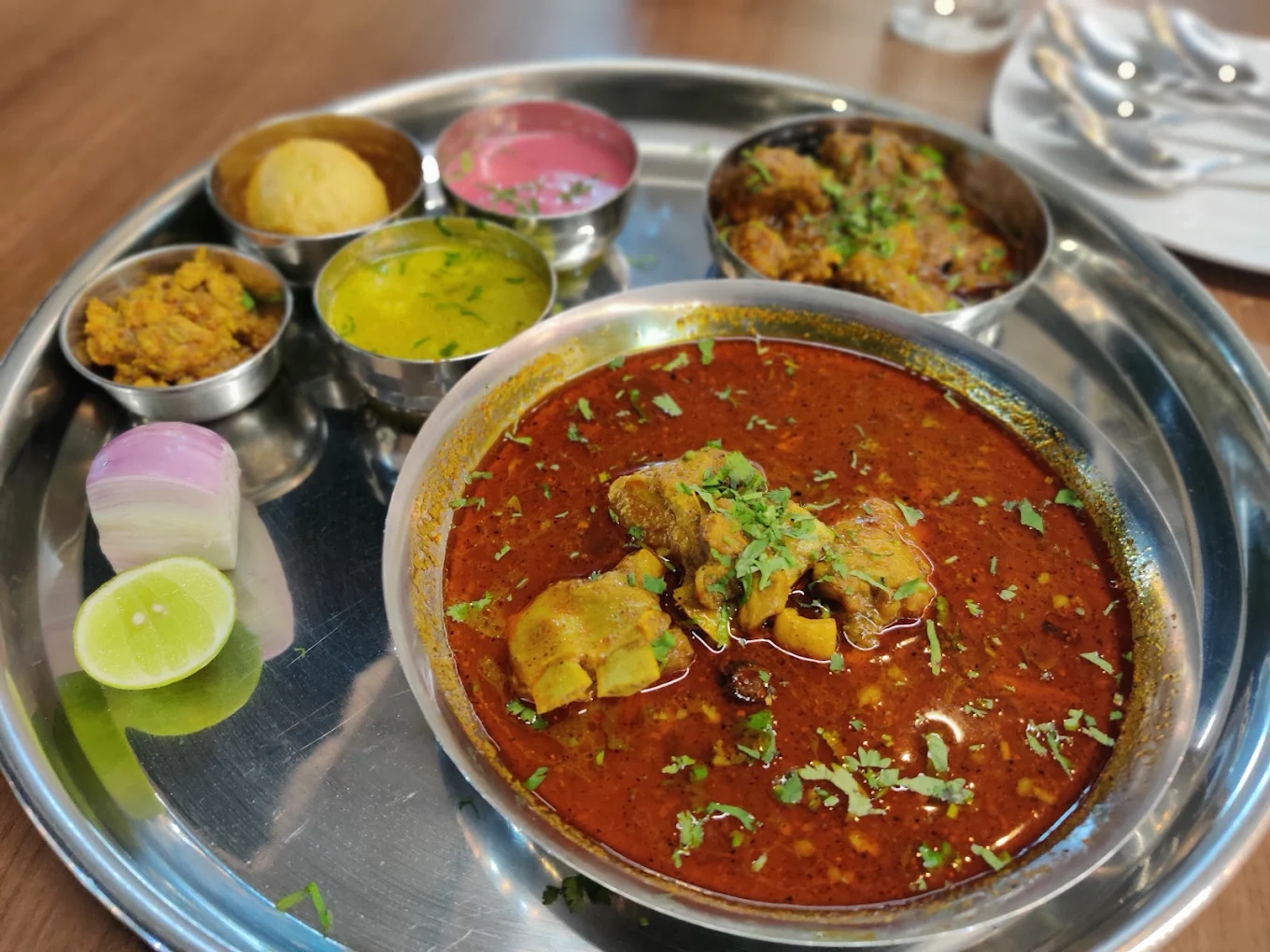 Chicken Thali