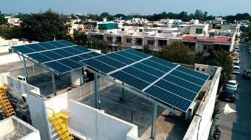 Industrial Solar Plant
